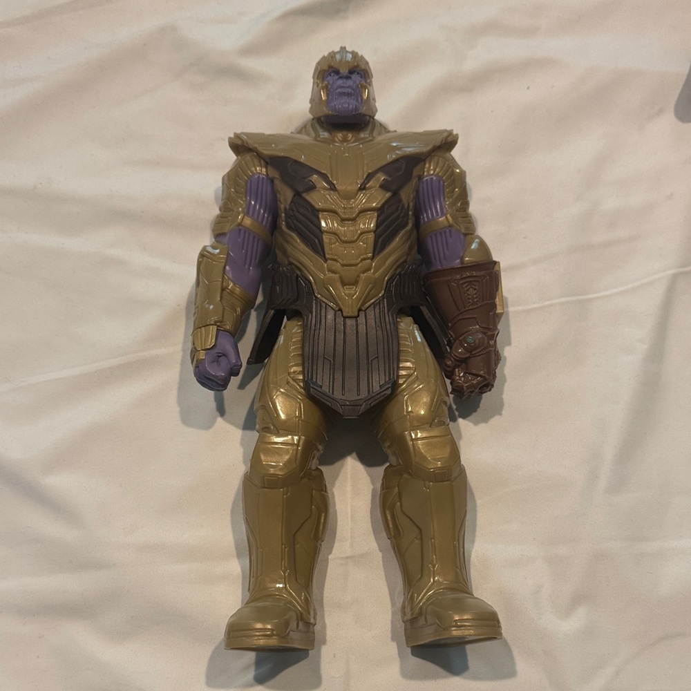 Marvel Avengers Thanos 12 inch 
Gold and Purple Action Figure